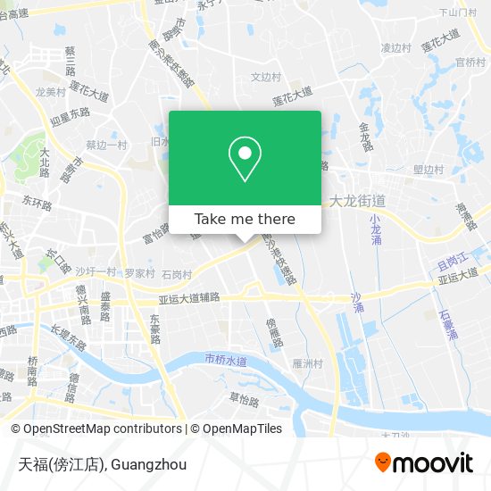 天福(傍江店) map