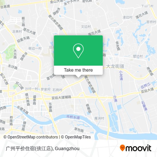 广州平价住宿(傍江店) map