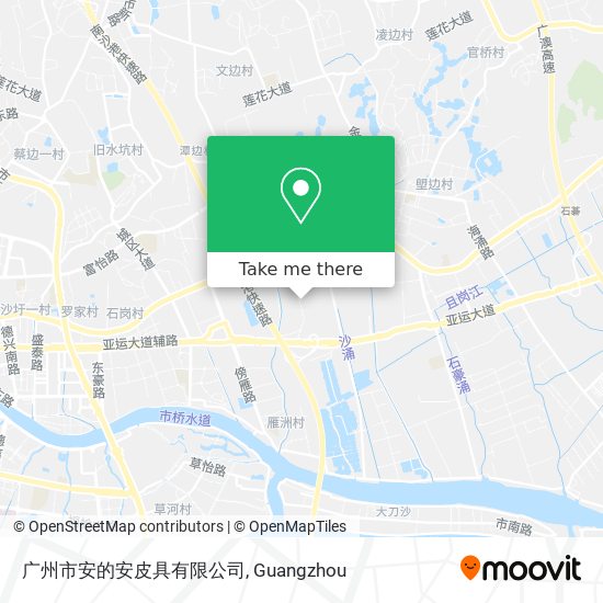 广州市安的安皮具有限公司 map