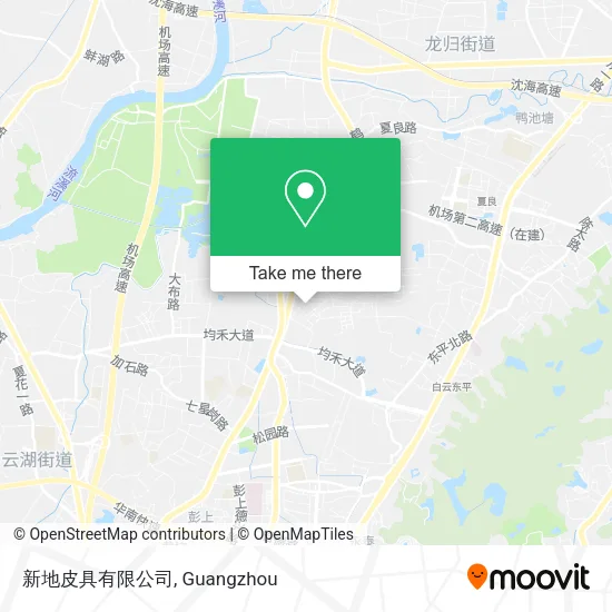 新地皮具有限公司 map