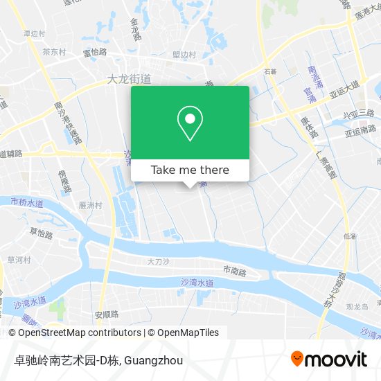 卓驰岭南艺术园-D栋 map