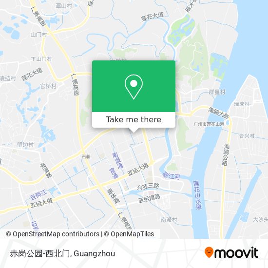 赤岗公园-西北门 map