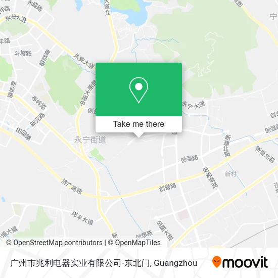 广州市兆利电器实业有限公司-东北门 map