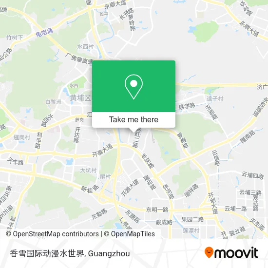 香雪国际动漫水世界 map