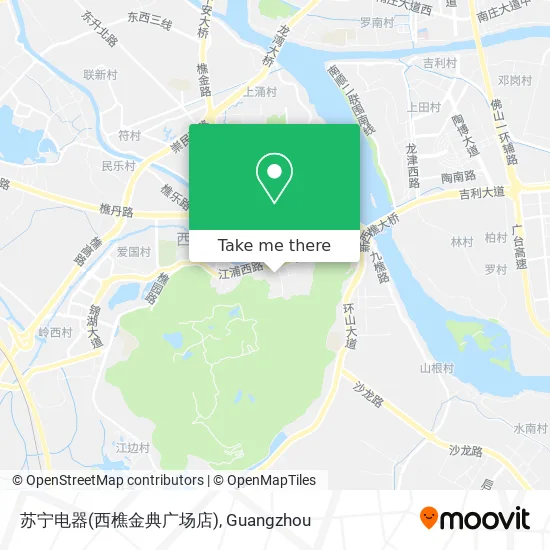 苏宁电器(西樵金典广场店) map