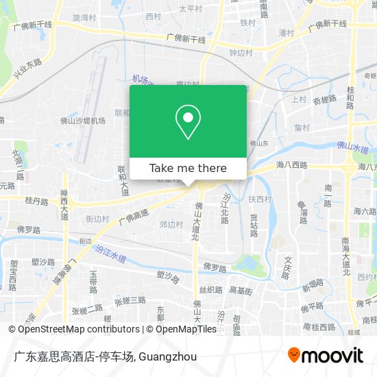 广东嘉思高酒店-停车场 map