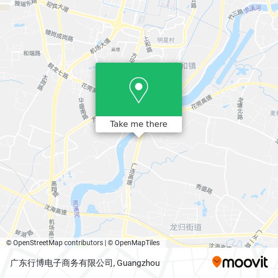 广东行博电子商务有限公司 map
