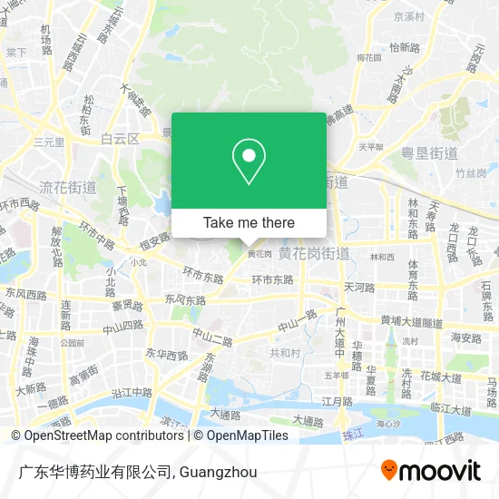 广东华博药业有限公司 map