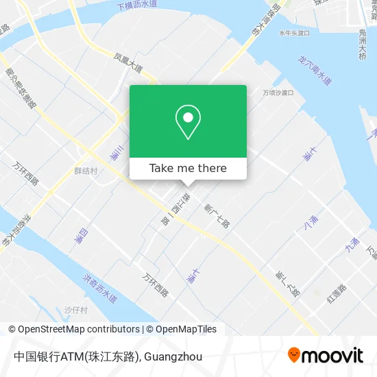 中国银行ATM(珠江东路) map
