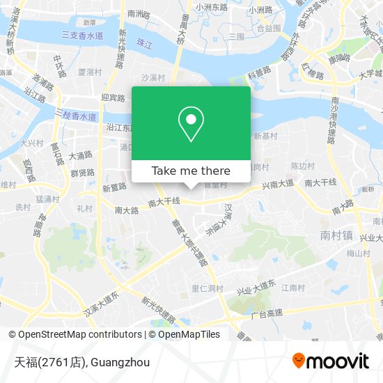 天福(2761店) map
