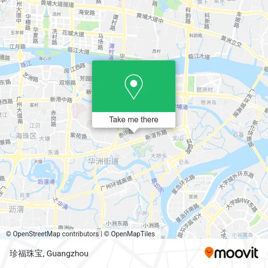 珍福珠宝 map