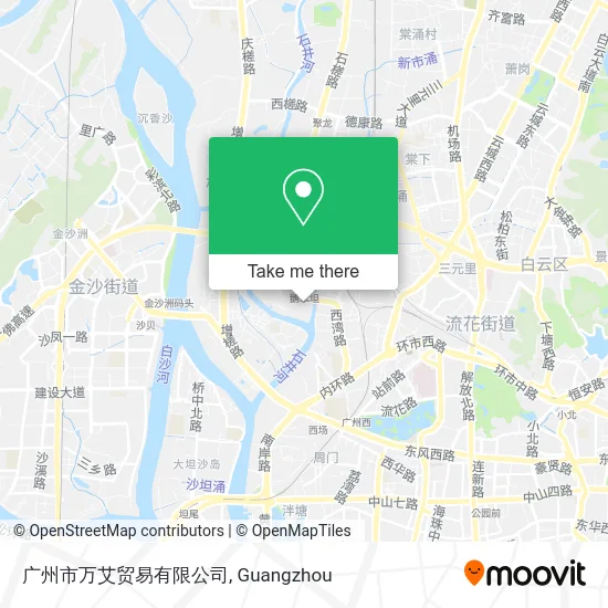 广州市万艾贸易有限公司 map