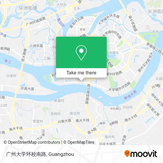 广州大学环校南路 map