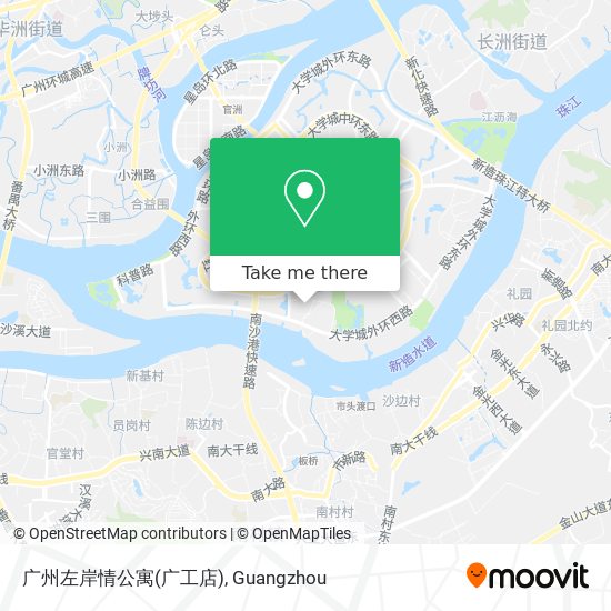 广州左岸情公寓(广工店) map