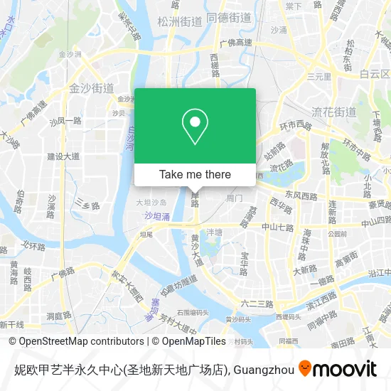 妮欧甲艺半永久中心(圣地新天地广场店) map