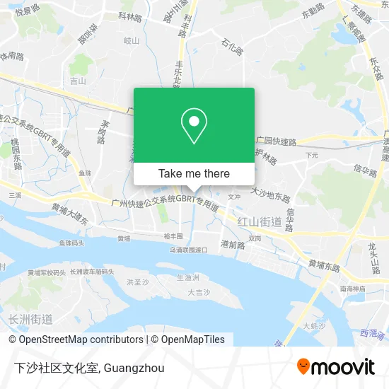 下沙社区文化室 map
