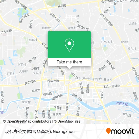 现代办公文体(富华商场) map