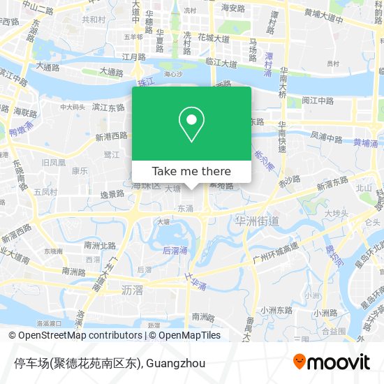 停车场(聚德花苑南区东) map