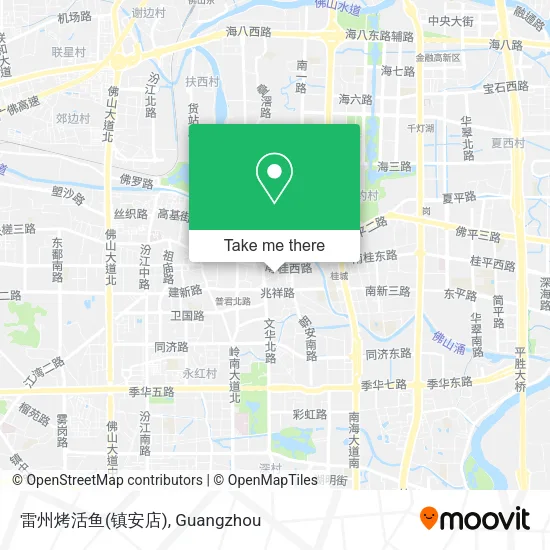 雷州烤活鱼(镇安店) map