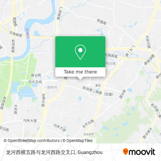 龙河西横五路与龙河西路交叉口 map