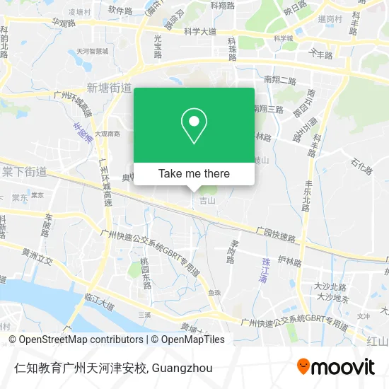 仁知教育广州天河津安校 map