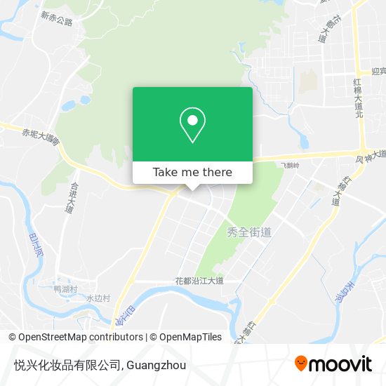 悦兴化妆品有限公司 map