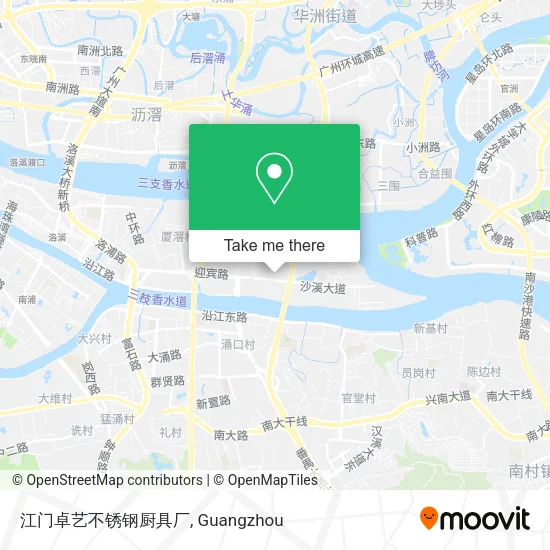 江门卓艺不锈钢厨具厂 map