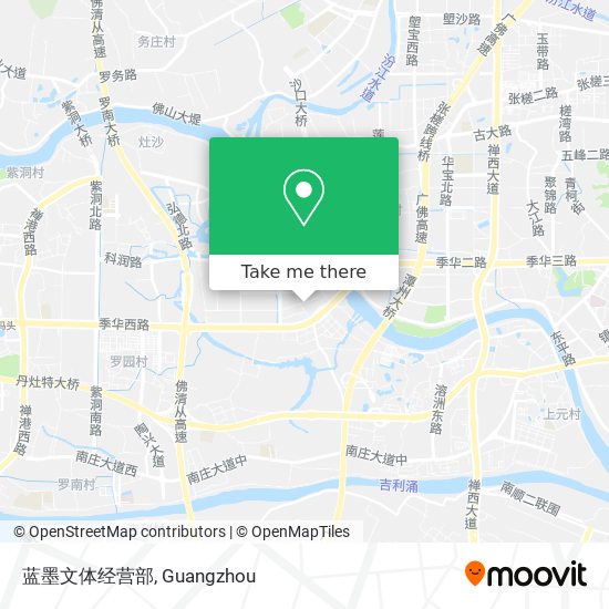 蓝墨文体经营部 map