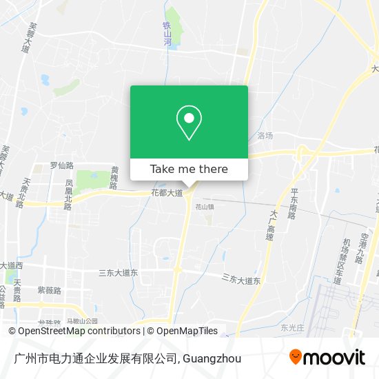 广州市电力通企业发展有限公司 map