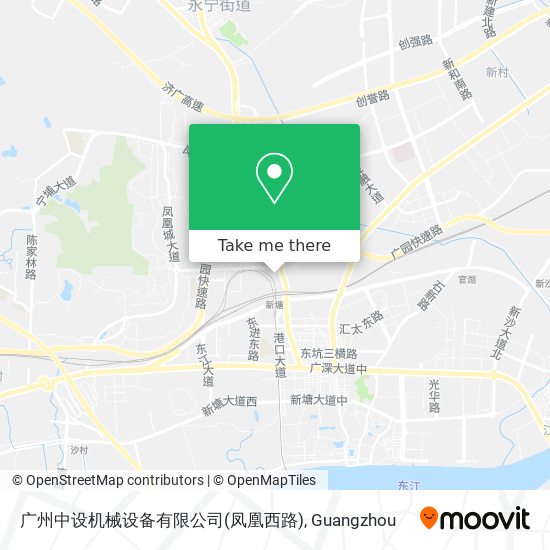 广州中设机械设备有限公司(凤凰西路) map