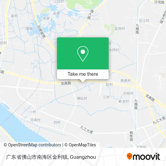 广东省佛山市南海区金利镇 map