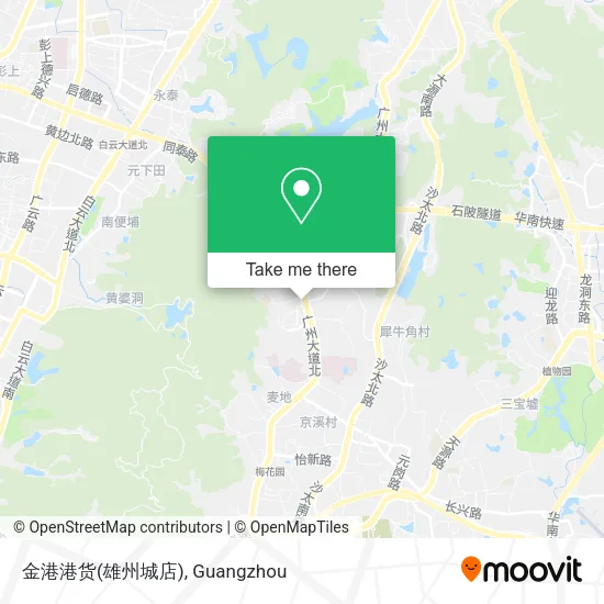 金港港货(雄州城店) map