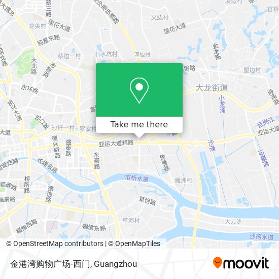 金港湾购物广场-西门 map