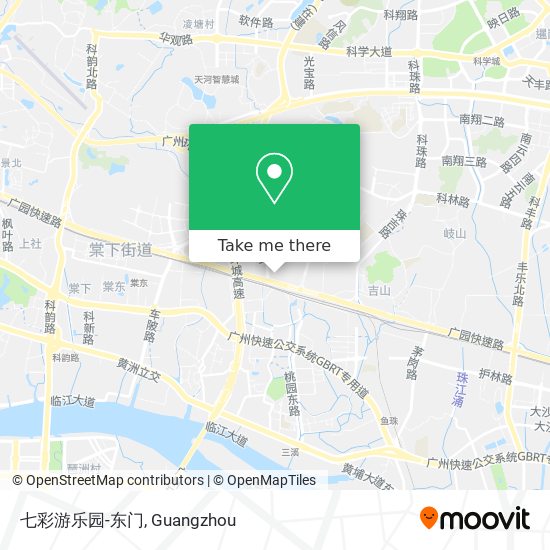 七彩游乐园-东门 map