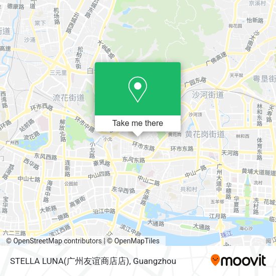STELLA LUNA(广州友谊商店店) map