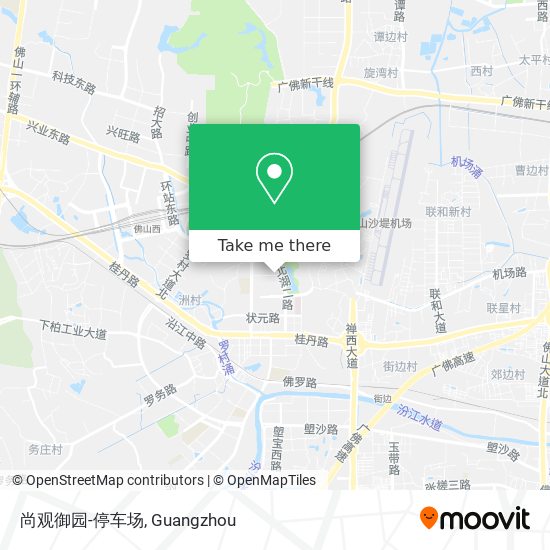 尚观御园-停车场 map