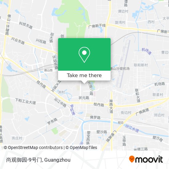 尚观御园-9号门 map