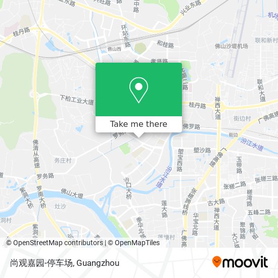 尚观嘉园-停车场 map