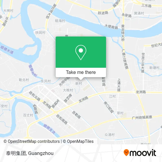 泰明集团 map