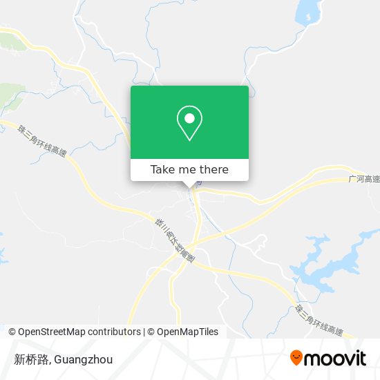 新桥路 map