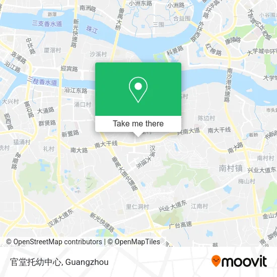 官堂托幼中心 map