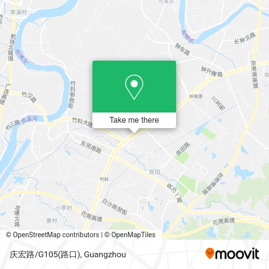 庆宏路/G105(路口) map