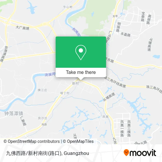 九佛西路/新村南街(路口) map