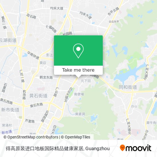 得高原装进口地板国际精品健康家居 map