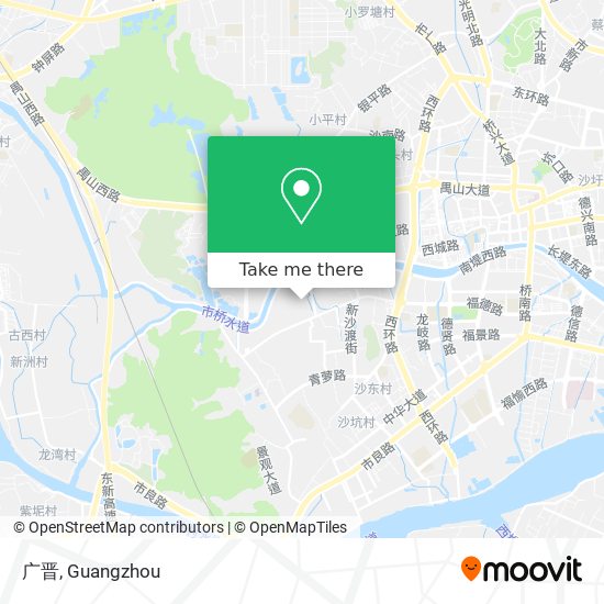 广晋 map