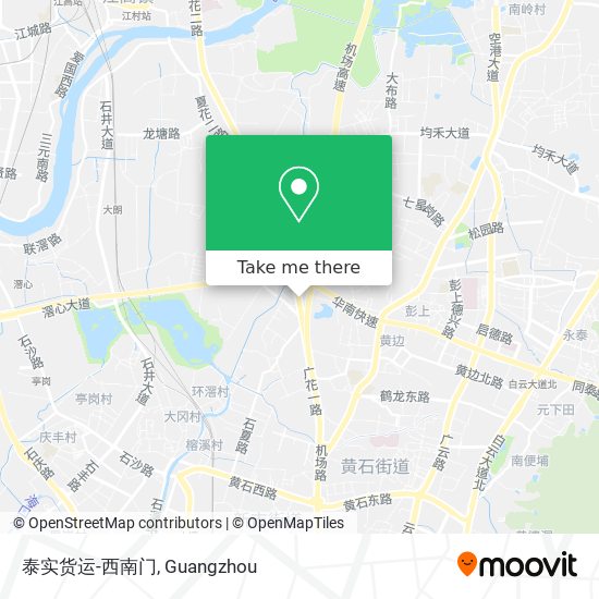 泰实货运-西南门 map