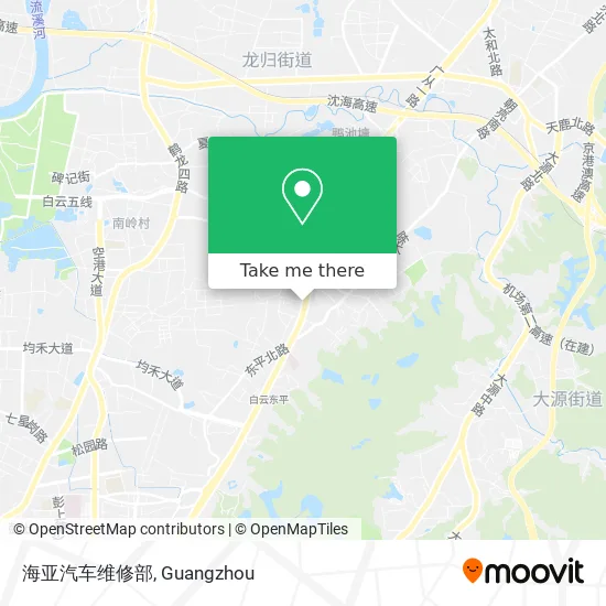 海亚汽车维修部 map