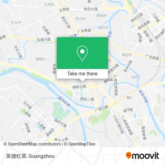 英德红茶 map
