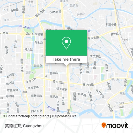 英德红茶 map