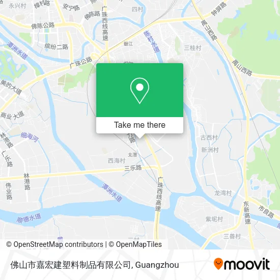 佛山市嘉宏建塑料制品有限公司 map